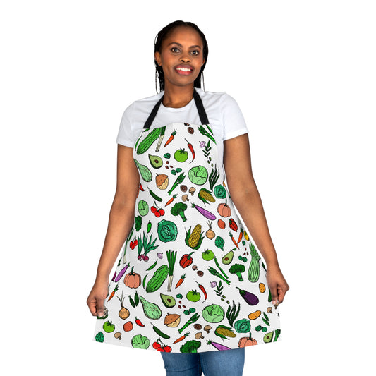 Apron vegetable art design one-size