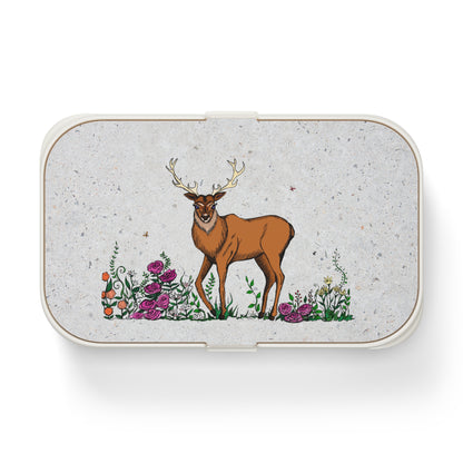 Deer Illustration Bento Lunch Box